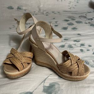 Aldo wedge platform sandals, size 7.5/38.
